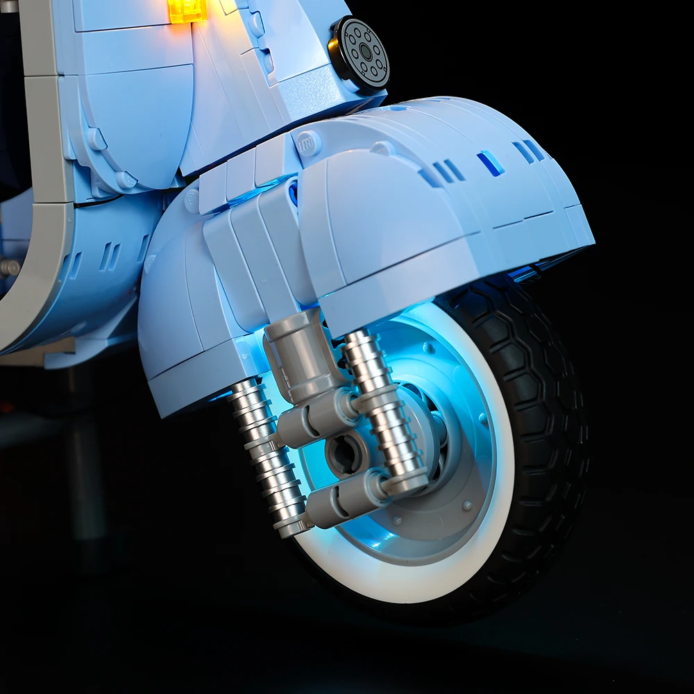 Zestaw oświetlenia LED odpowiedni do klocków LEGO Vespa 125 10298, lampka DIY (klocki modelarskie nie są dołączone)