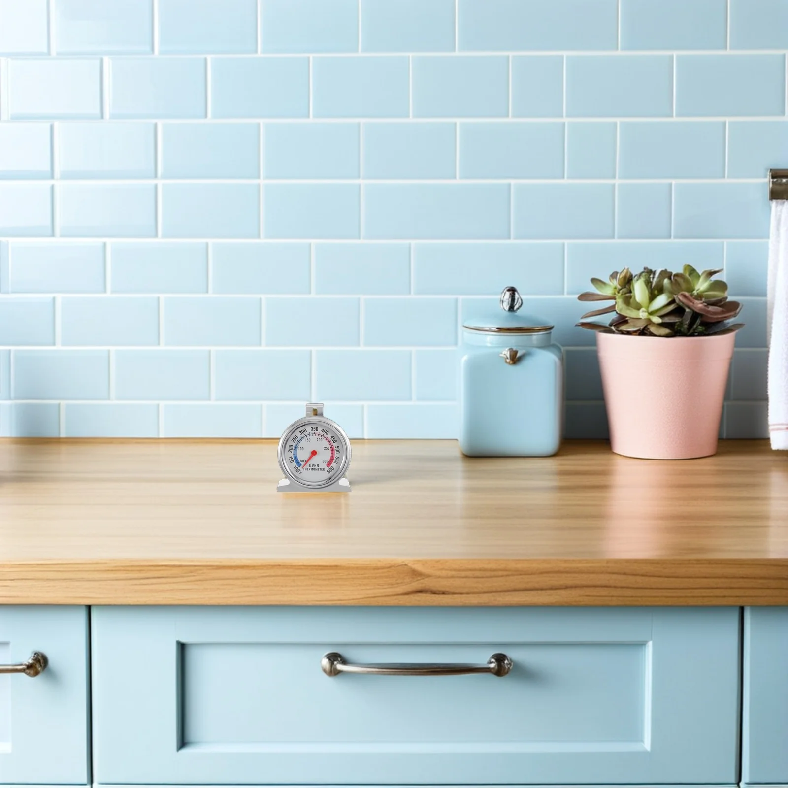 

Oven Thermometer Stainless Steel High Temp Resistant Dial For Electric Gas Ovens Baking Cooking Kitchen Accessories Oven