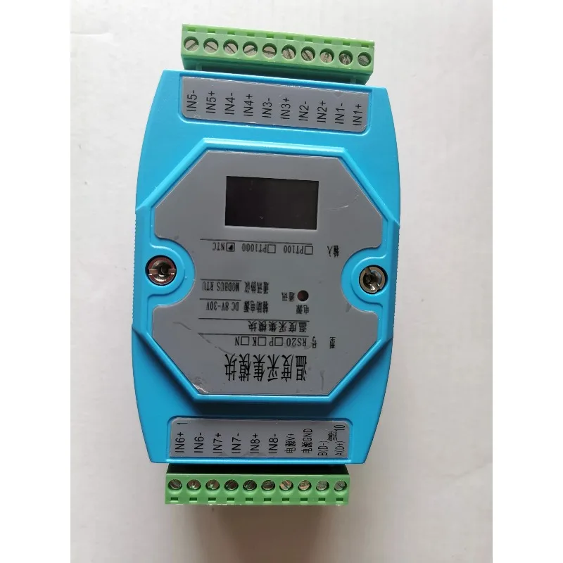 RS20 8Channel NTC 8CH PT1000 to RS485 Transmitter Temperature Acquisition Module for Industrial Temperature Monitoring