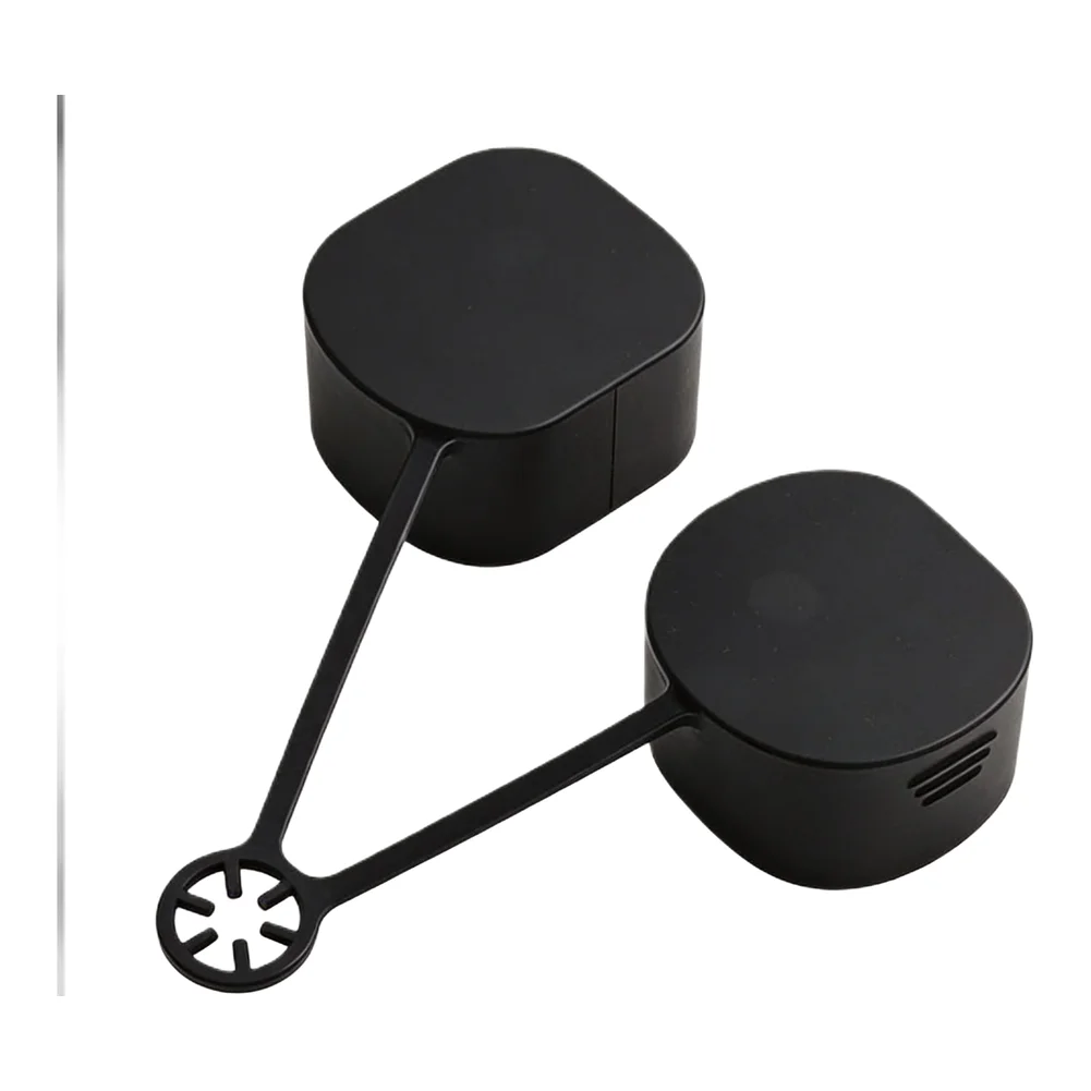 Dust Cover For EV Charger Automotive Accessory Dustproof EV Cover Black Type 2 Port Cover For Electric Vehicle Use