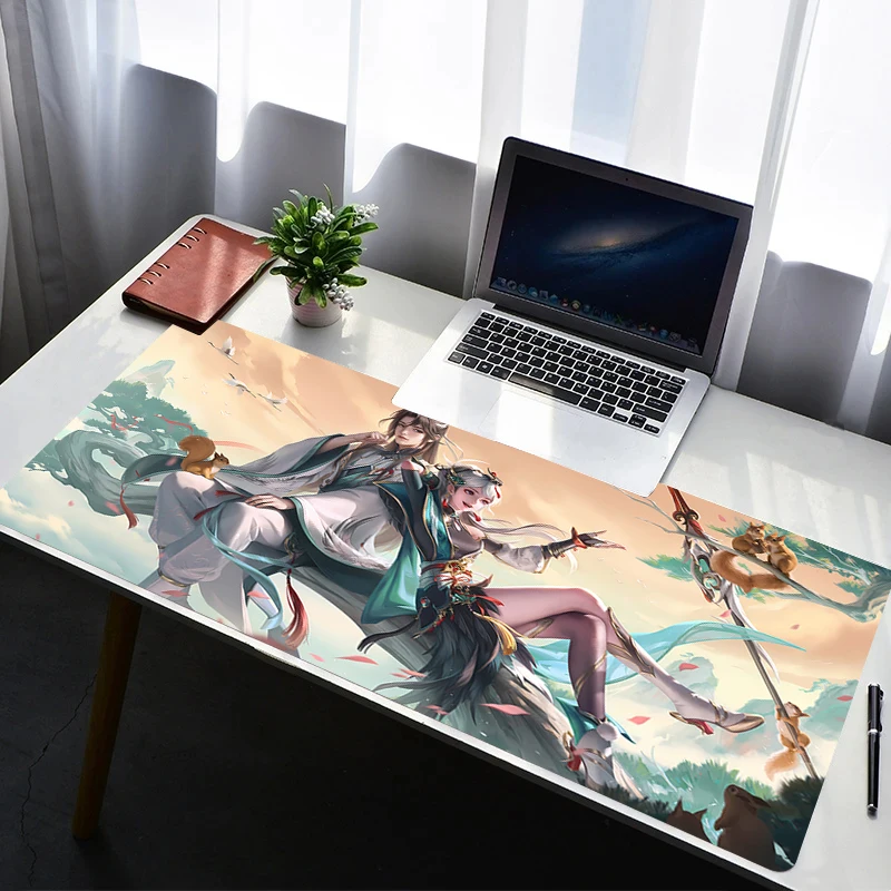 

Mouse Pad PC Non Slip Rubber Mousepad H-honor of Kings Laptop Gamer Cabinet Keyboard Pad Office Computer Gaming Desk Mouse Mat