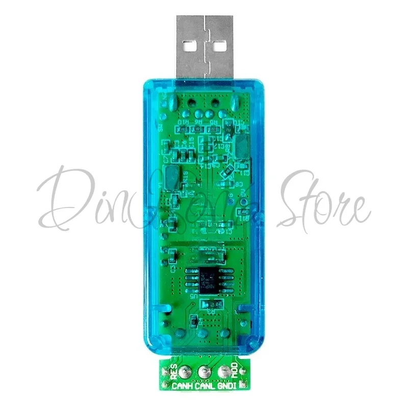 Isolated USB to CAN CAN to USB compatible with Zhou Ligong USBCAN virtual serial port USB-to-CAN