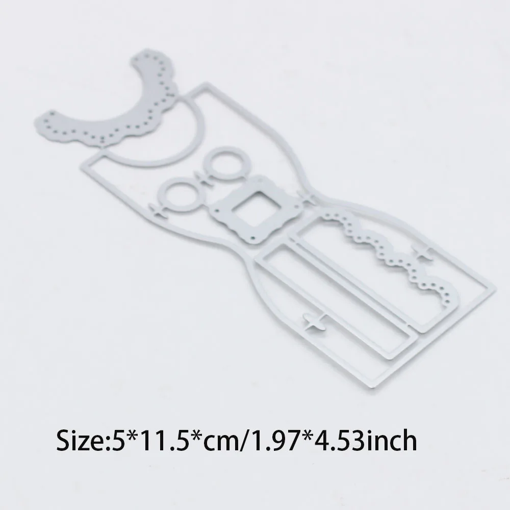 KSCRAFT Nail File Holder Christmas Add On Cutting Dies Stencils for DIY Scrapbooking Decorative Embossing DIY Paper Cards
