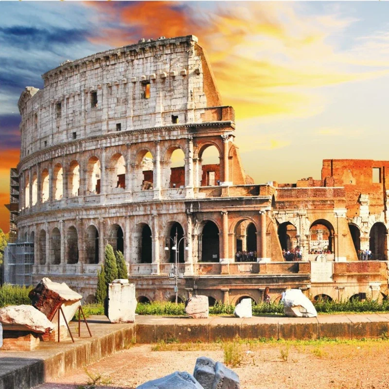 70*50cm 1000PCS Paper Jigsaw Puzzle Landscape Series Beautiful Oil Painting Architectural Series Puzzle Home Decaoration Gifts