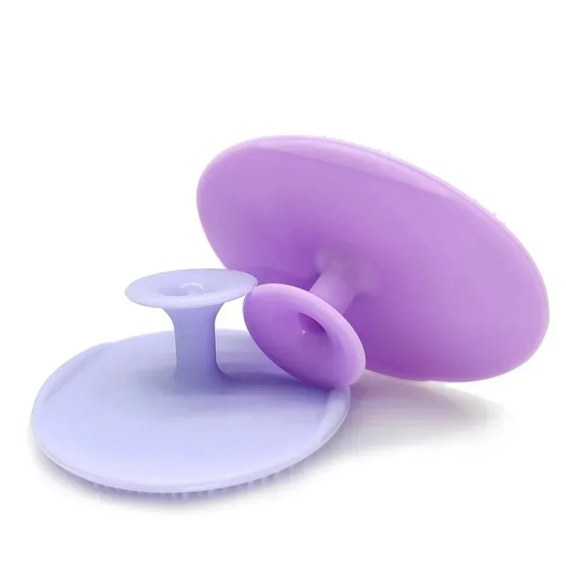 1/2/4 Stuks Zachte Siliconen Gezichtsborstel Cleanser En Massager Handmatige Gezichtsreinigingsborstel Exfoliërende Siliconen Gezicht scrubber