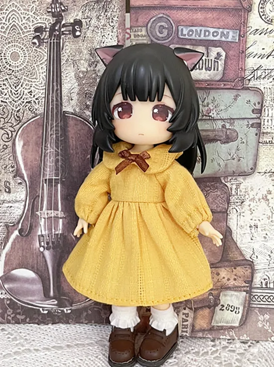 Ob11 Pajama Skirt Clothes Bjd Doll Dress Dolls Accessories Clothing For Ob11,Ymy,Ddf,Gsc,Body9 1/12 Bjd Doll