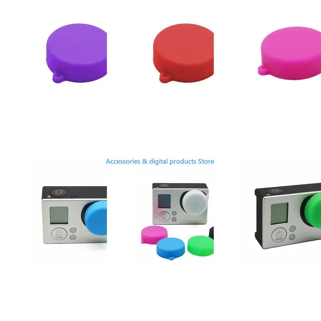 77JD Flexible Silicone Lens Guard Cover And Body Protector For Cameras Securedly Fit Easy Setups