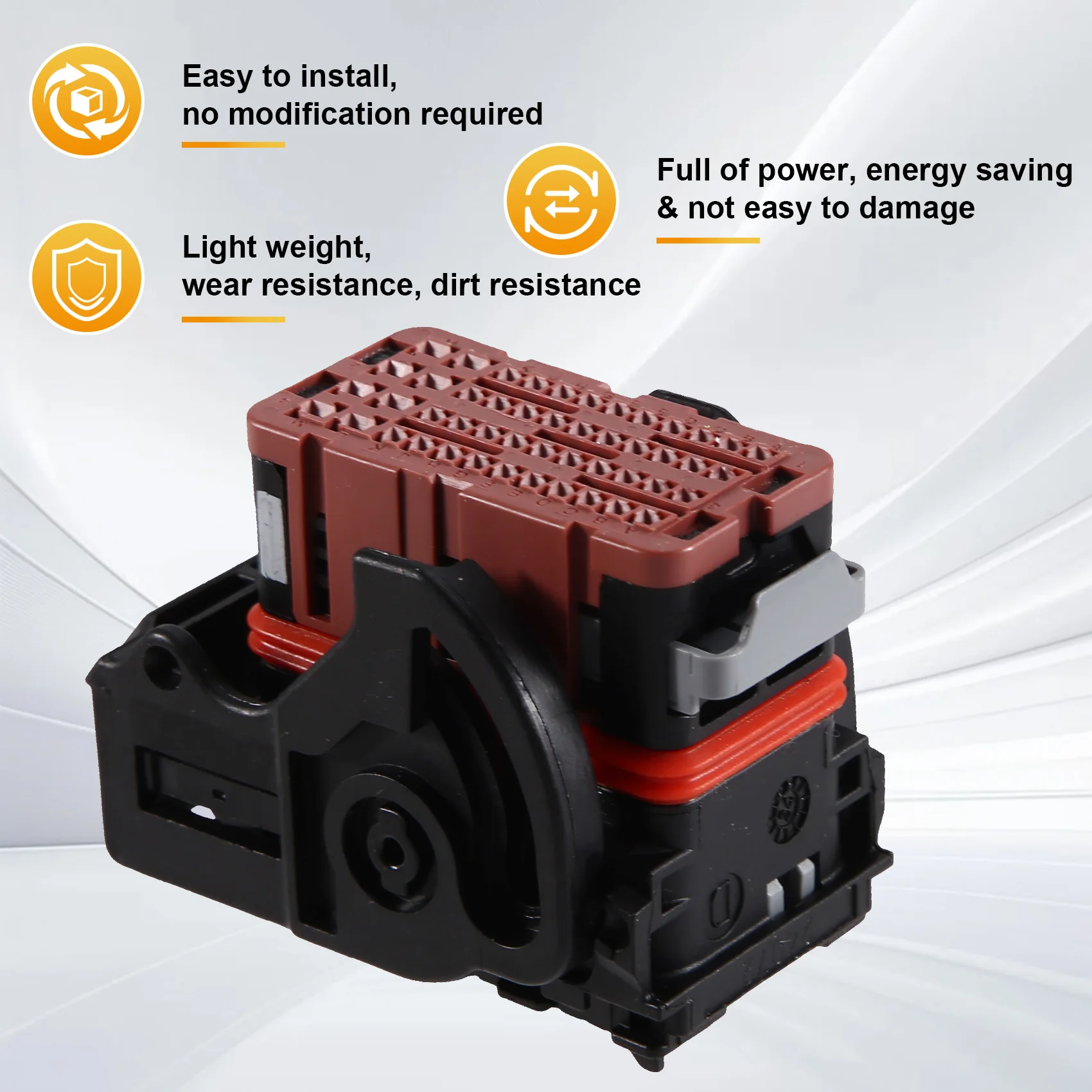 [HOT!A34R】 48 Pin CMC ECU Waterproof Connector 64320-3319 ECU CMC Wire