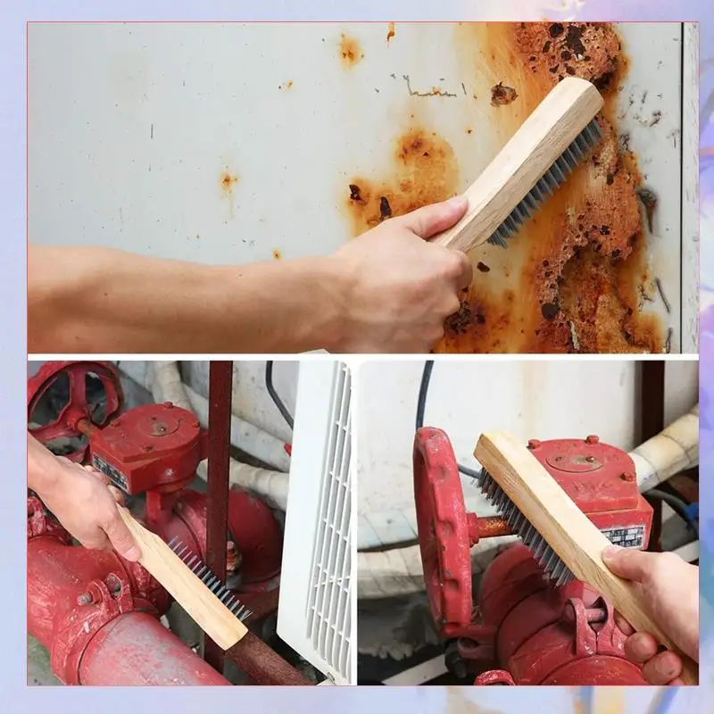 

10 Inch Scratch Wire Brush Slag Removal Tool,8 Inch Welding Plier Plier And 10 Inch Welding Chipping Hammer For Cleaning-[A04I]
