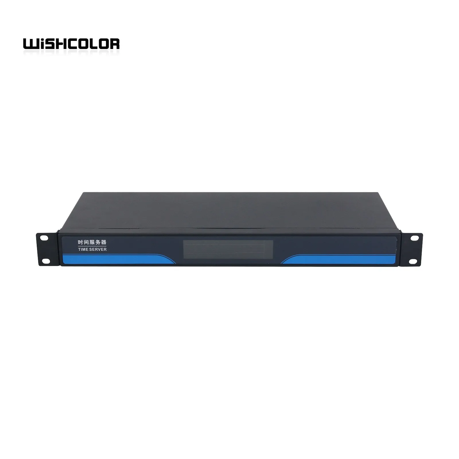 Wishcolor Network Time Server for Beidou Dual Module GPS PTP Clock NTP Server IEEE1588 (30m Antenna + 1/2/4/6/9 Network Port)