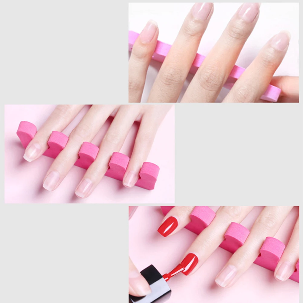 

20 Pcs Toe Nail Separator Pedicure Finger Splitter Separators Foam Kit Manicure Pink