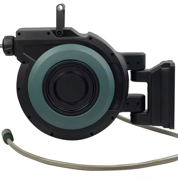 

10+1m Wall Mounted Automatic Rewind Garden Retractable Water Hose Reel