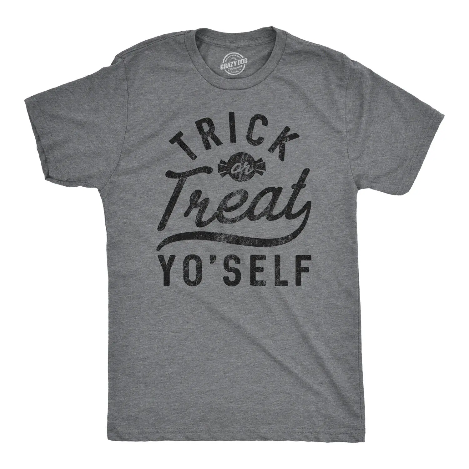 Mens Trick Or Treat Yo'self Tshirt Funny Halloween Tee