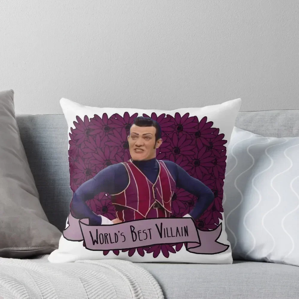 Robbie Rotten Throw Pillow Decorative Cushion Cushions anime girl Sofa Decorative Covers pillow