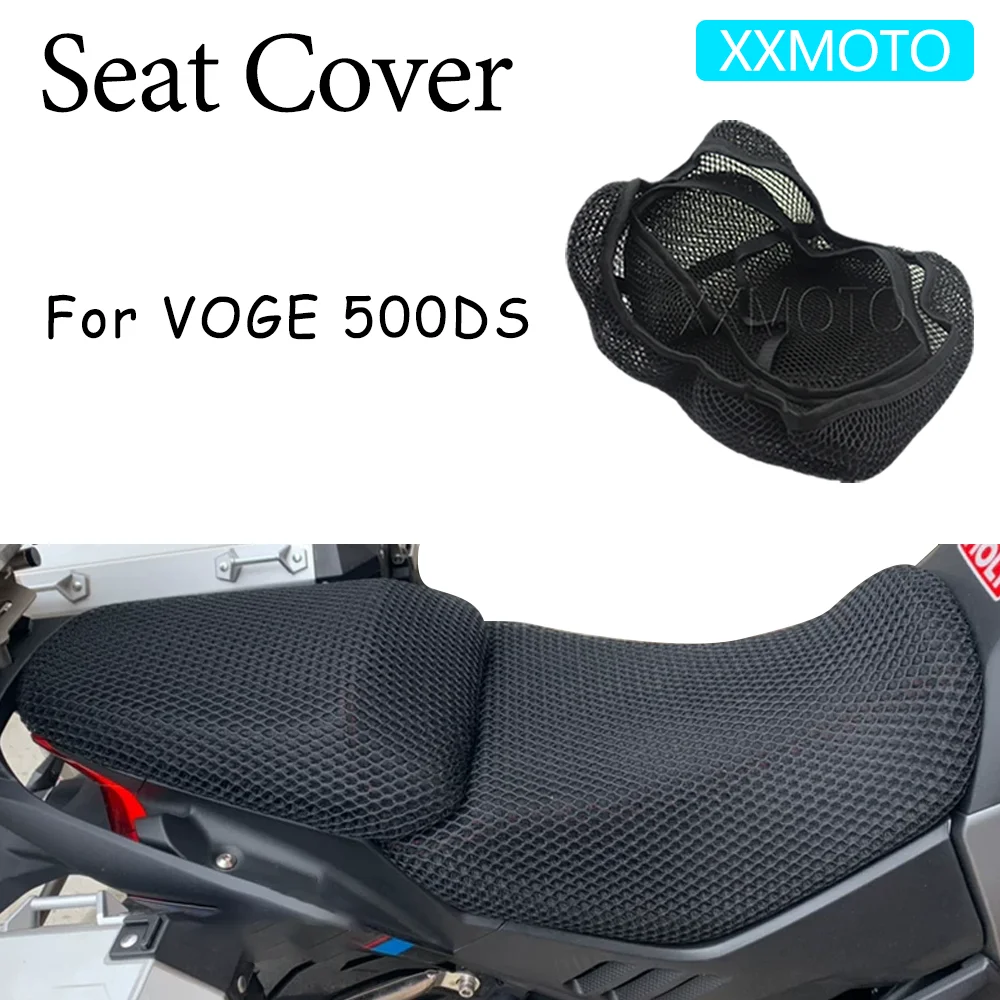 

For VOGE 500DS 500 DS Motorcycle Seat Cover Heat Insulation 3D Mesh Breathable Non-Slip Protection Cushion
