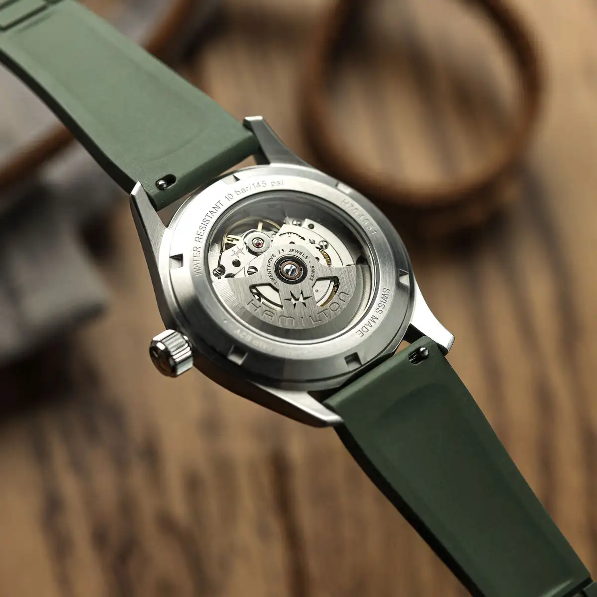 พรีเมี่ยม FKM นาฬิกา 16 มม.18 มม.20 มม.21 มม.22 มม.ฤดูใบไม้ผลิ Clasp BUCKLE DIVER สําหรับ Sekio PP IWC FKM ยางสายนาฬิกา