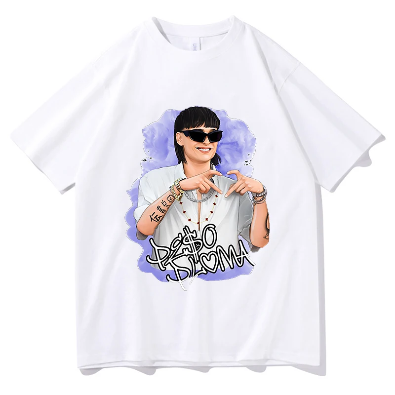 2024 PESO PLUMA Fans Print T-Shirts Fashion Casual Shirts Unisex Round Neck Short Sleeve Tee Fans Gift Vintage Hip Hop Top Tees