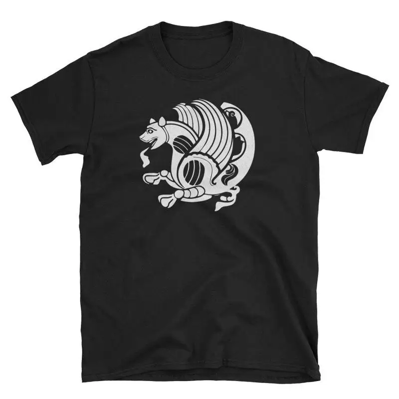 

Simurgh Iran Ancient Benevolent Mythical Bird T Shirt Made in USA