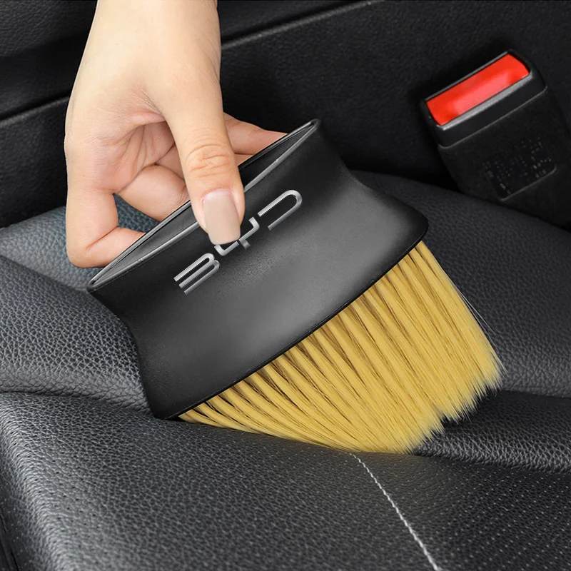 Soft Bristle Car Air Conditioner Cleaning Brush Car Wash Dust Cleaner For BYD F3 I3 F0 F6 S6 S8 E5 E6 G3 G6 L3 S7 M6 Tang Song