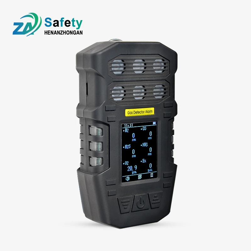 High Quality Manufacturer Portable Multi-gas Detector S318 up to 7 Gases  Different Sensors Can Be Changed