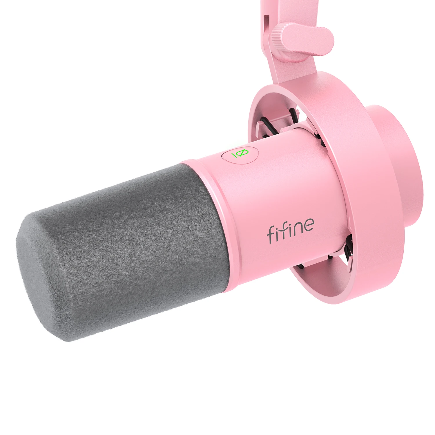 FIFINE XLR Dynamic Microphone for Recording,USB Streaming Mic with Volume