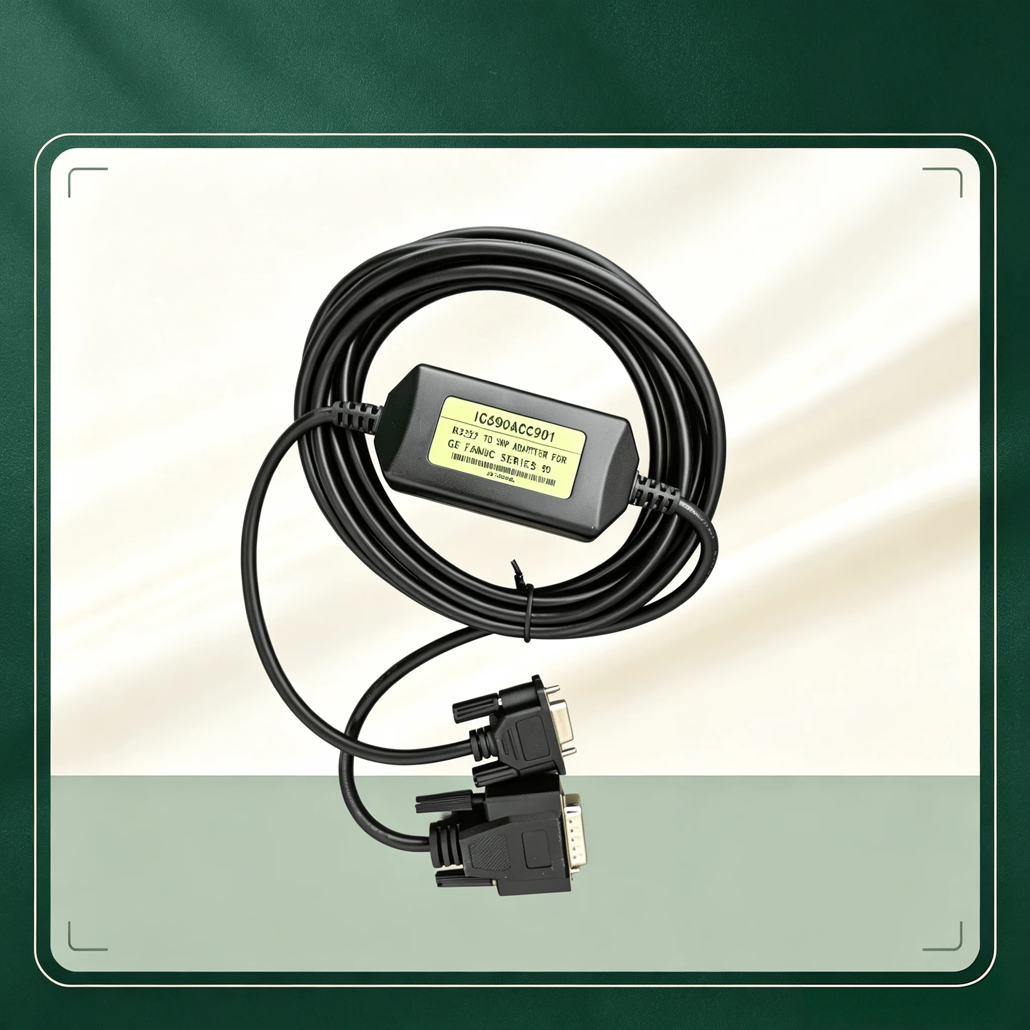 3M RS232 SNP Communication Cable IC690ACC901 DB9 to DB15 Male PLC Wire For GE 90-30 90-70 Debug