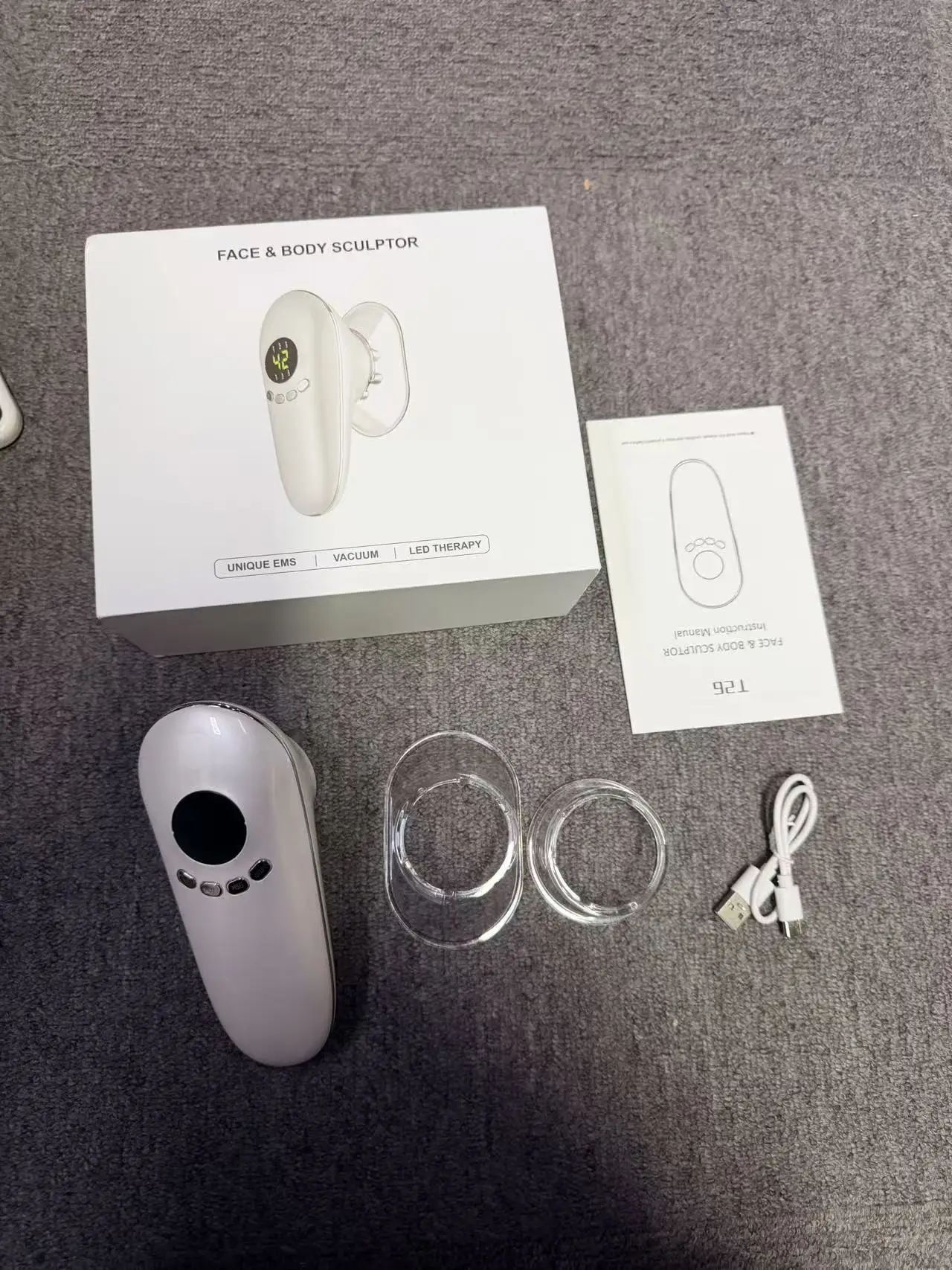 

Facial Body Sculpting Massager Body Cellulite Facial Machine Fat Burner Shaping Slimming Device Lose Weight Massage Tools