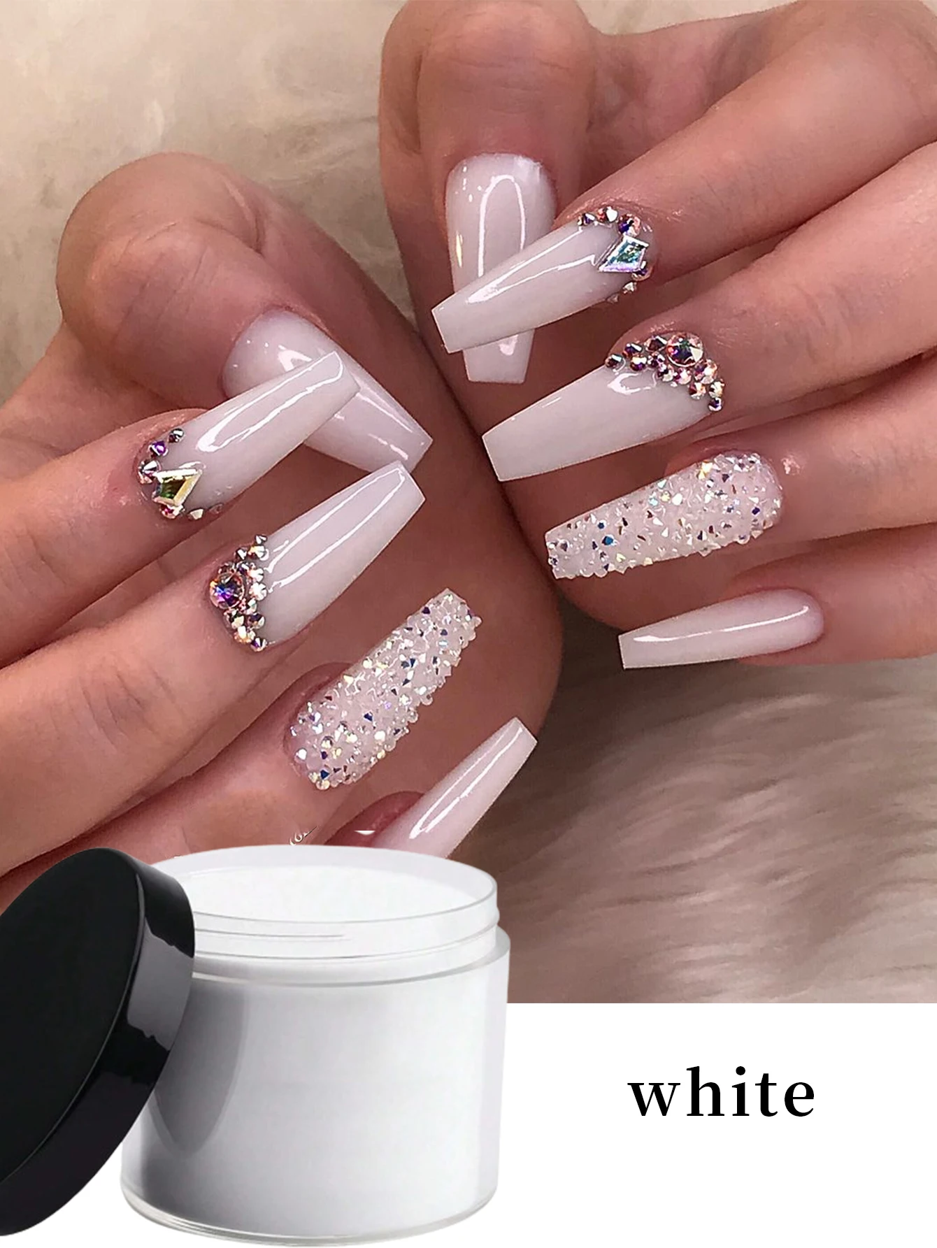 ネイルアート用アクリルネイルパウダー,120g,DIY,DIY,DIY,ライトアップ,クリスタル,ライトアップ