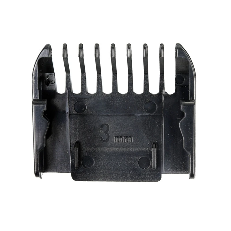 Accessori per tagliacapelli elettrici, 4 pezzi Guida per pettine limite tagliacapelli Taglio Dimensioni attacco Sostituzione barbiere (3 mm, 6 mm, 9 mm, 12 mm) N02R