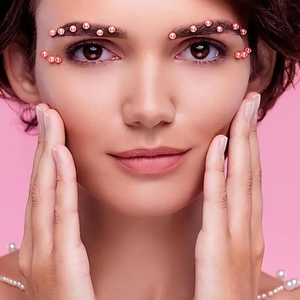 3Sheets Self Adhesive Face Gems for Makeup Festival Jewels Hair Gems Rhinestone Stickers for Face Eye Makeup Nail Body Crafts