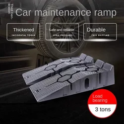 Black 2500KG Heavy Duty Car Ramps 900mm Long Antiskid Working Ramp Auto Oil Changing Repair Maintenance Jack Lift Tools