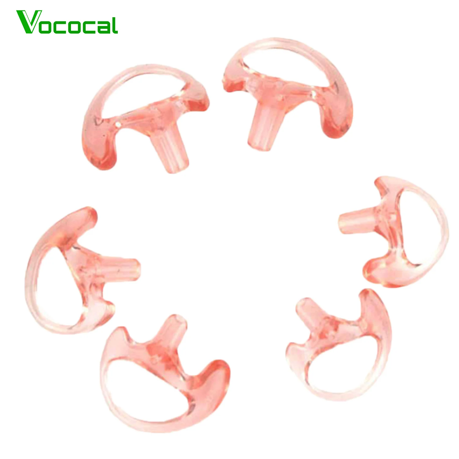 

Vococal 3 Pairs Replacement Soft Silicon Earbuds Earplugs Earmold for Acoustic Air Tube Earphones Two Way Radio Walkie Talkie