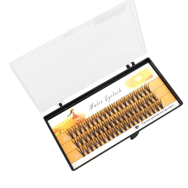 

Fashion 60pcs Professional Makeup Individual Cluster Eye Lashes Grafting Fake False Eyelashes
