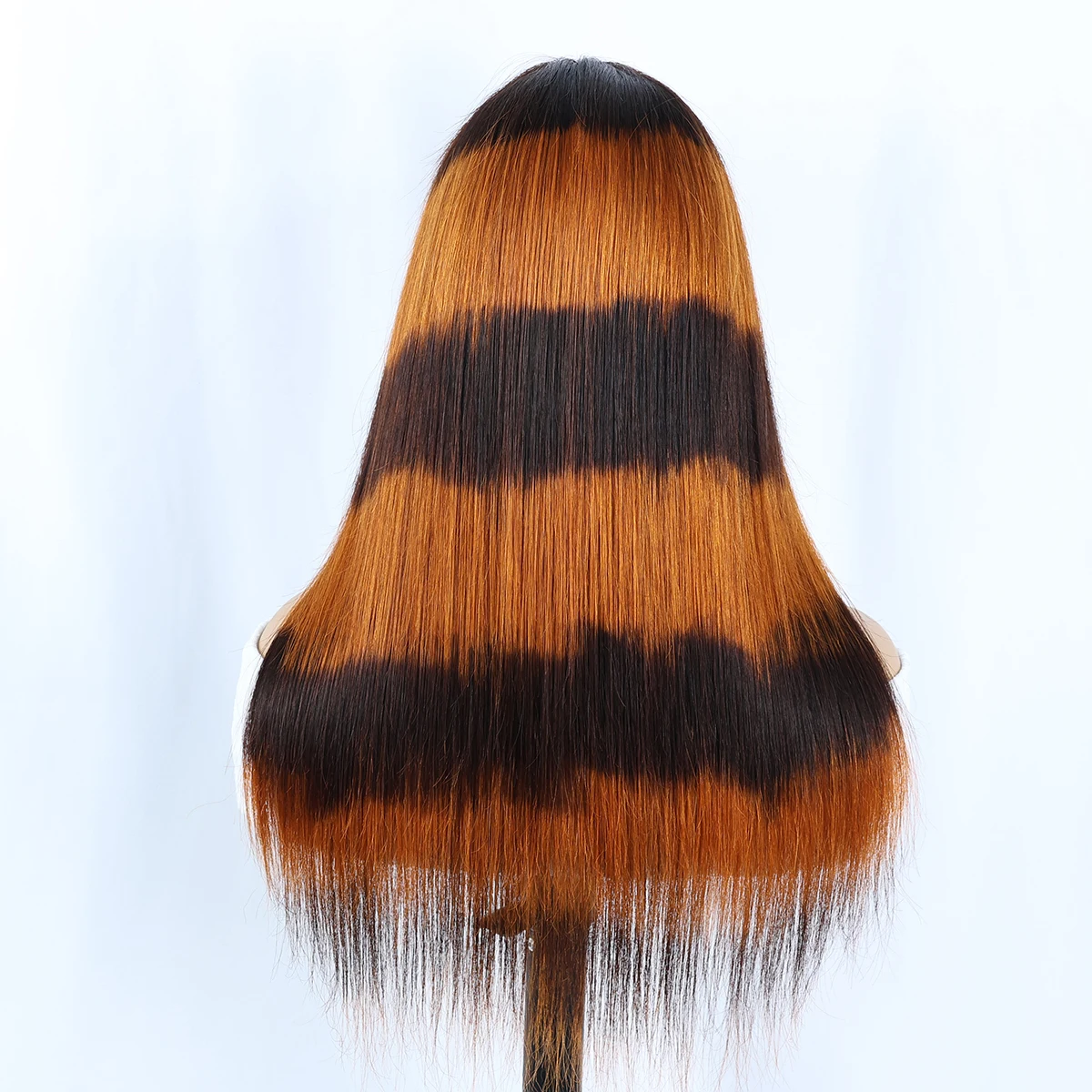 Omber Orange 13x5x1 Lace Front Wigs Straight Human Hair Wigs 4x4 Straight Lace Closure Wigs Fashion Straight Hair Wig HairUGo