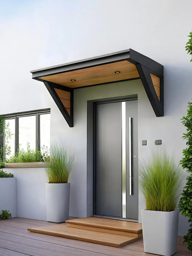 

Sixinalu Entrance Door With Sidelight 2.2x1.8M Pivot Front Entry Main Doors Aluminum Alloy Swing Exterior Door Home Decor Custom