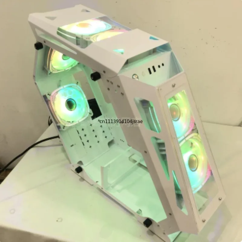 case-per-pc-gaming-dal-design-irregolare-e-moderno-nuovo-telaio-unico-per-computer-desktop-per-assemblaggio-e-modding-personalizzato-per-gamer