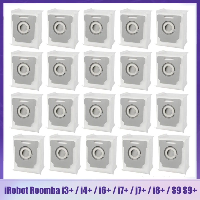 Nuove parti di sacchetti per la polvere per iRobot Roomba i3 + / i4 + / i6 + / i7 + / j7 + / i8 + / S9 S9 + E5 E6 E7 sacchetto per lo smaltimento