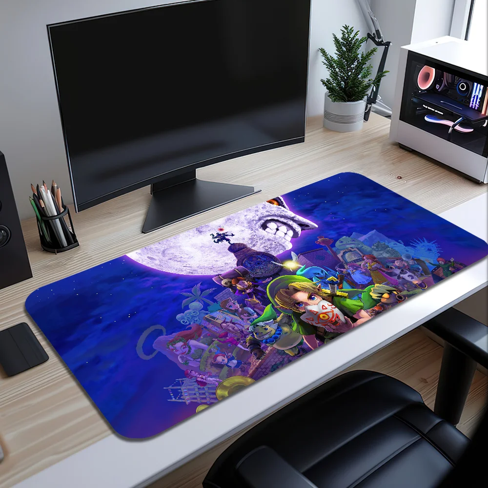 the-legends-of-z-zelda-majora-mask-Коврик-для-мыши-Настольный-коврик-Большая-нескользящая-противоскользящая-клавиатура-Эргономичная-офисная-резиновая-ПК-Домашний-заказ
