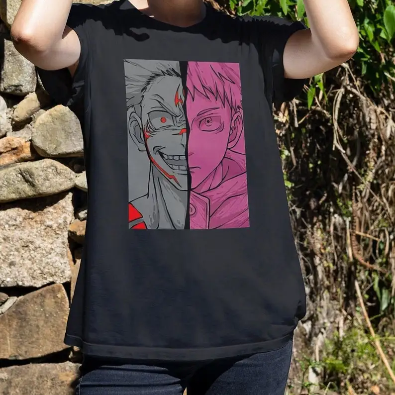 

Anime Yuji x Sukuna Jujutsu Kaisen Itadori, Jujutsu Kaisen Shirt, Sukuna T shirt, Yuji Itadori Shirt, JJK