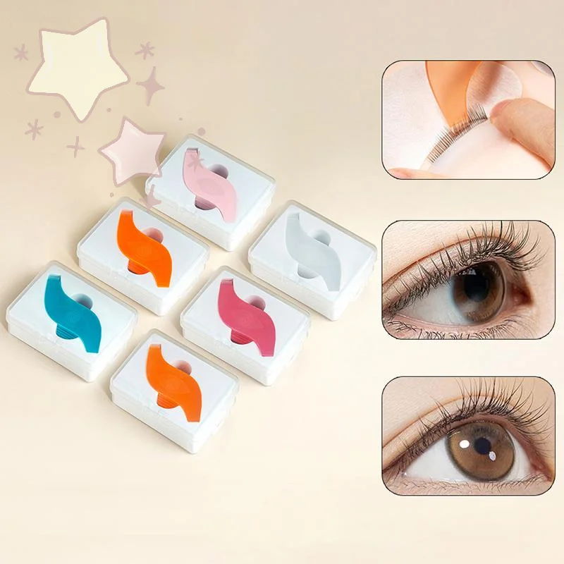 5 قطع S شكل رمش بيرم فرش قابلة لإعادة الاستخدام رمش الحاجب رفع بكرة الشعر البلاستيك نظيفة مشط تمديد بيرم أدوات