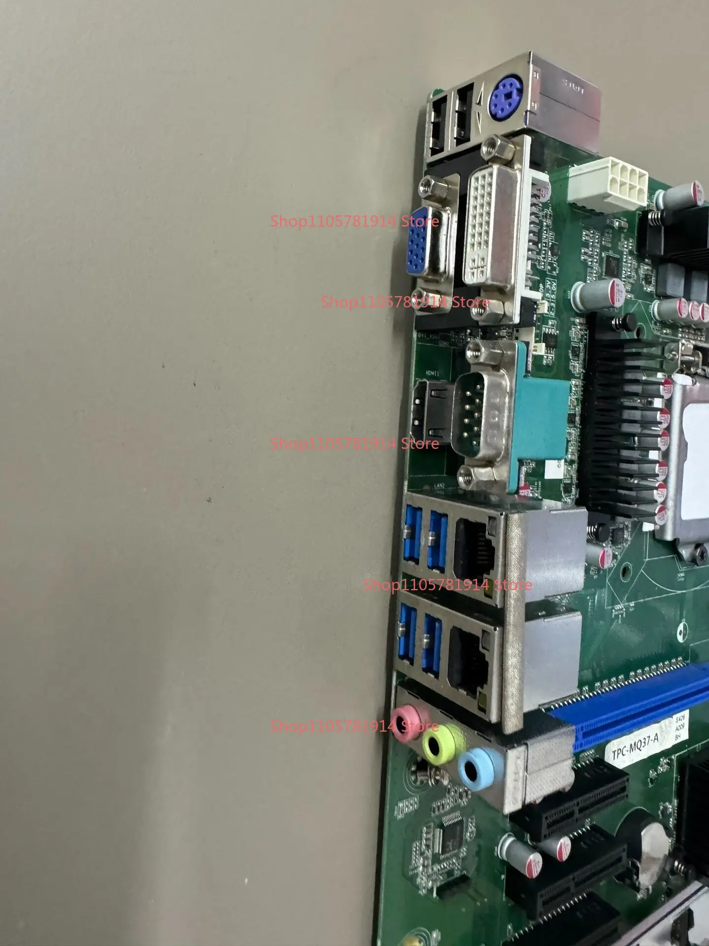 For TPC MQ37 A Embedded Industrial Computer Main Board LGA1151 Dual Network Port