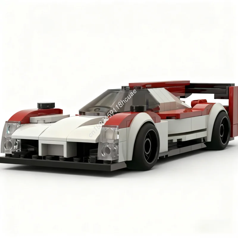 

296 шт. MOC TurnBroken Racing V6THA City Champions суперкар модель строительные блоки модульные игрушки идея детские рождественские подарки