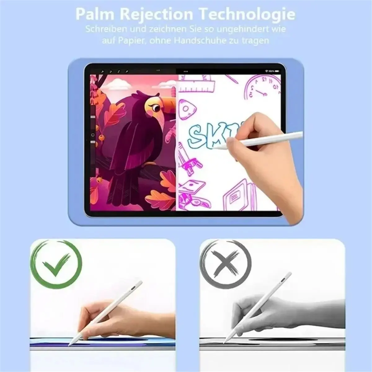 Home Tool New for Pencil Palm Rejection Power Display Pencil Pen for Pro Air Mini Specific Stylus
