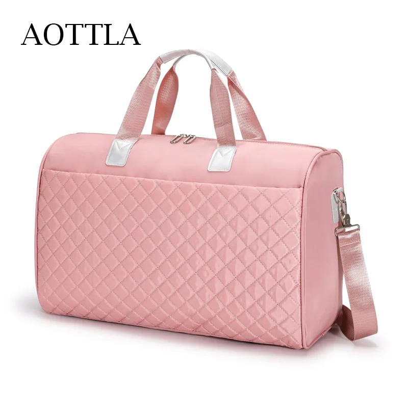 Aottla Travel Bag Women\'s Shoulder Bag Large Capacity Handbags Men\'s Sports Bag Casual Crossbody Pack Fashion Duffle Luggage Bag