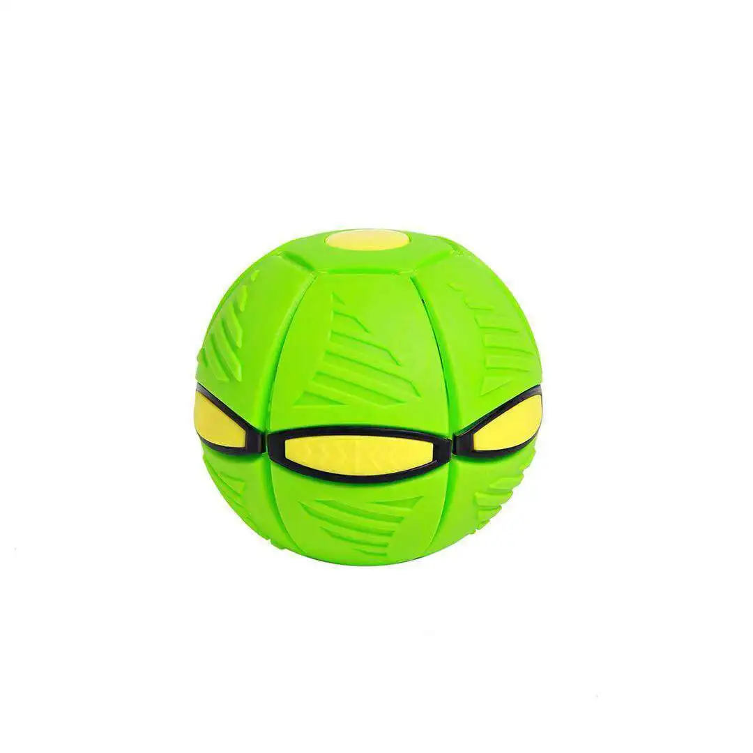 Pet Dog Toys Flying UFO Magic Balls Decompres Flat Throw Saucer Ball Outdoor Sports Training Interactive Games Dog Accessories