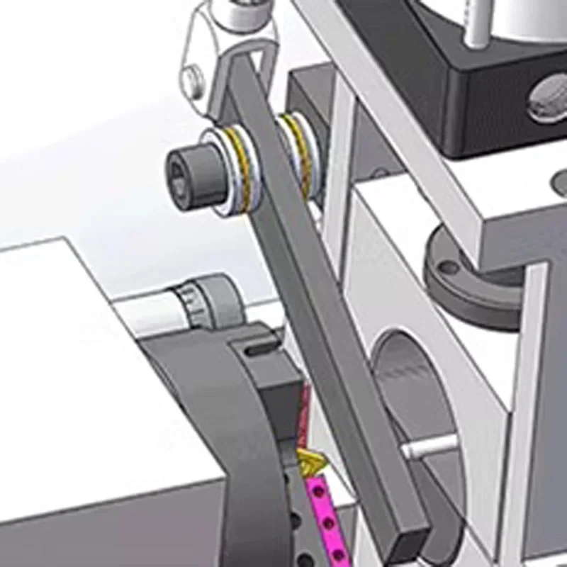 Pneumatische Anfasmaschine Vollautomatische Anfasmaschine Rundrohr-Edelstahlrohr Doppelseitiger Rundstab