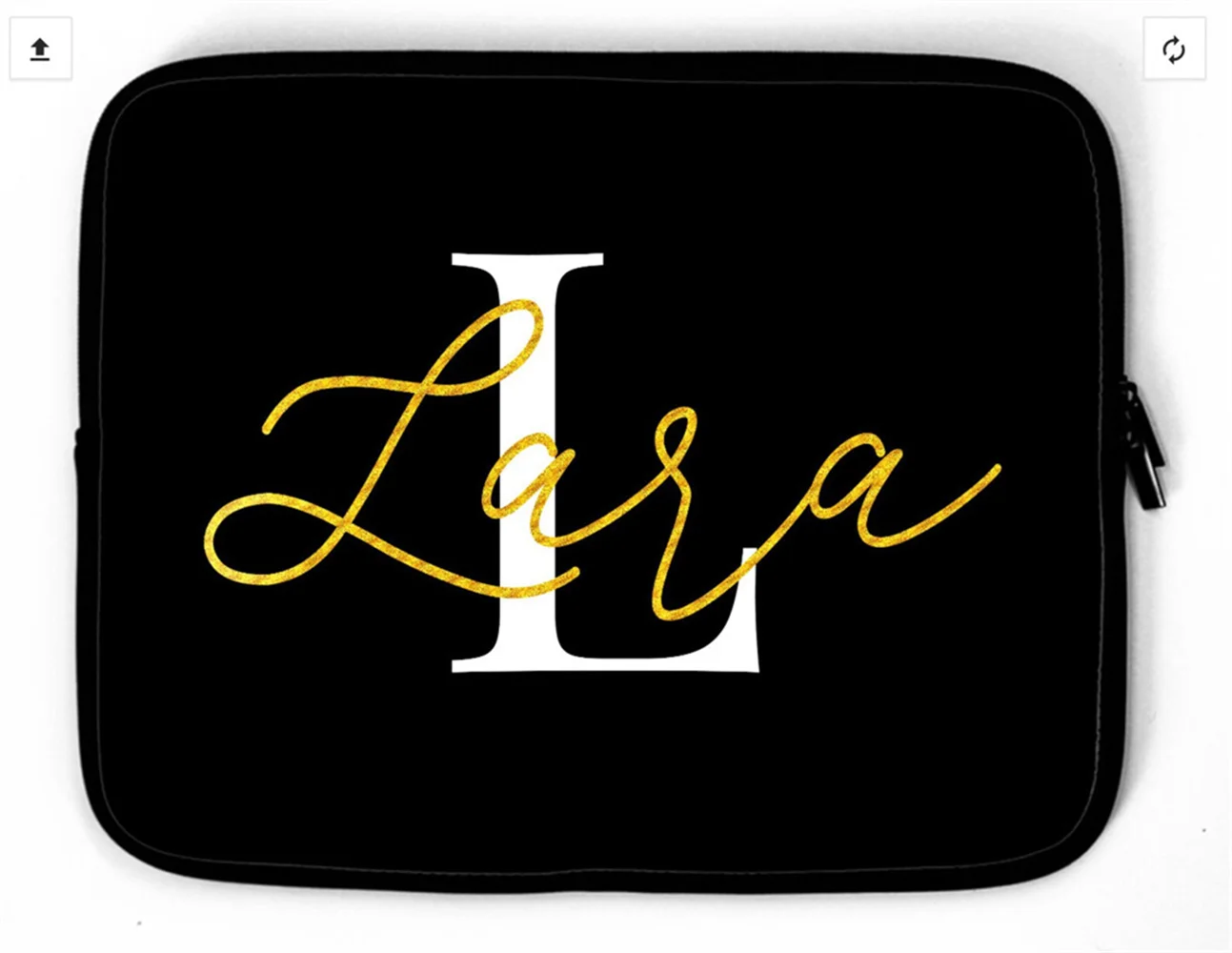 Custom name laptop sleeve | Personalized laptop sleeve | Monogram Custom Laptop case | Macbook Pro Lenovo Bag | Office Universit