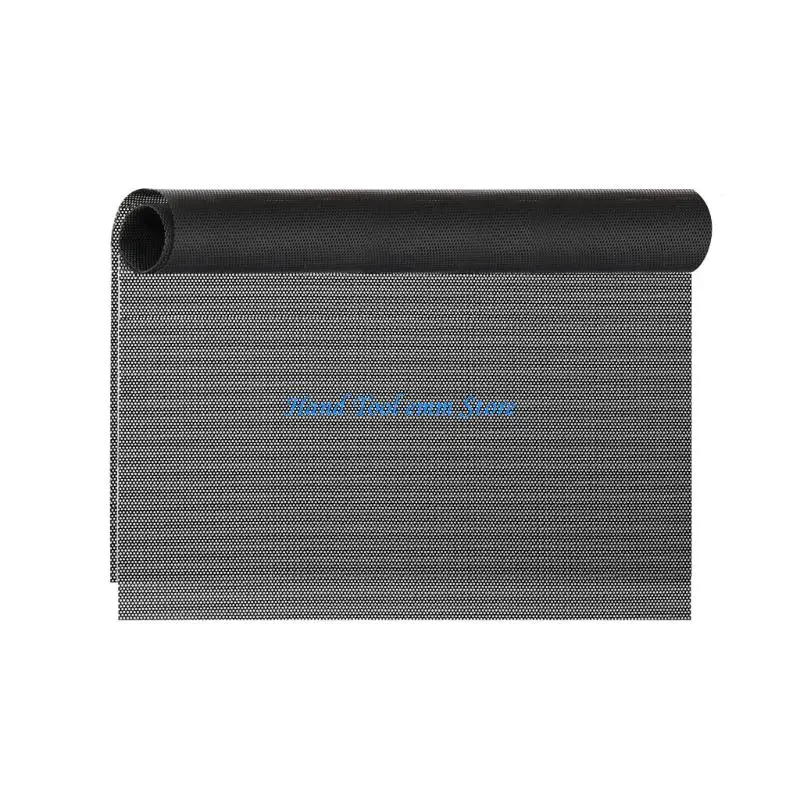 H37F Fan Dust Mesh Filter 35x100cm PVC Computer Case Dust Proof Filter Cover Plastic Frame Computer Maintenance