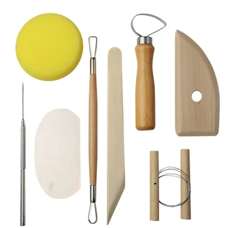 NEW HOT In Stock-Clay Carving Modeling Tool Kit- 52 Pcs Pottery Sculpting Tools With Storage Bag For DIY Crafts, Trimming, Engra