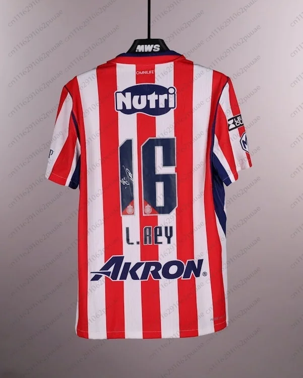 2026 Chivas De Guadalajara 3D-Druck Fußballtrikot Herren Atmungsaktives Schnelltrocknendes Kurzarm-T-Shirt Familien-Partnerlook – Detail 13